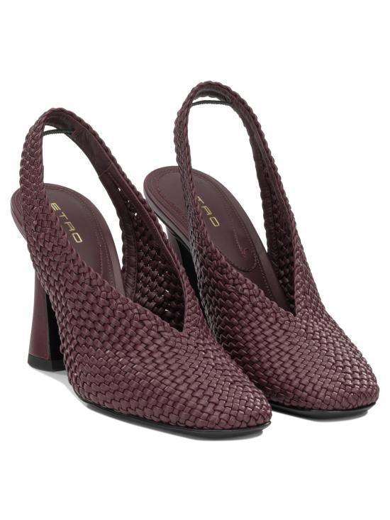 26FW 에트로 힐/펌프스 WS4U0001AE119R0369 BORDEAUX - ETRO