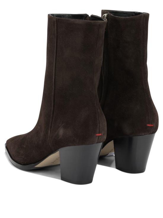 26FW 에이드 부츠 HEDVIGCOWSUEDELEATHERMOKA BROWN - AEYDE