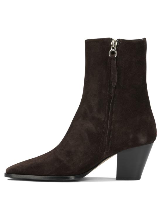 26FW 에이드 부츠 HEDVIGCOWSUEDELEATHERMOKA BROWN - AEYDE