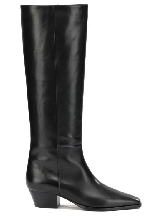26FW 에이드 부츠 MEDEACALFLEATHERBLACK