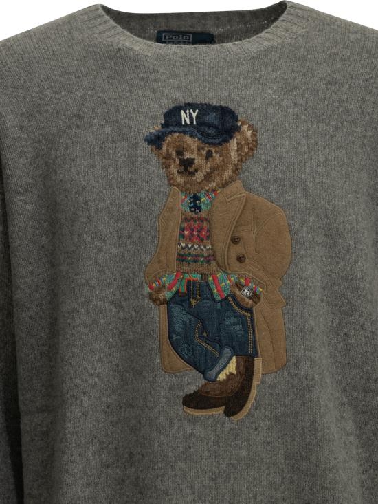 26FW 폴로 랄프로렌 스웨터 710B28590001GREYCOMBO - POLO RALPH LAUREN