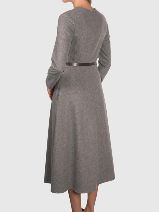 26FW 그랑싸쏘 미디 원피스 7227558808 070 Dark grey - GRAN SASSO
