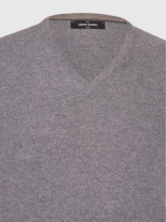 26FW 그랑싸쏘 스웨터 5511515590 072 Dark grey - GRAN SASSO