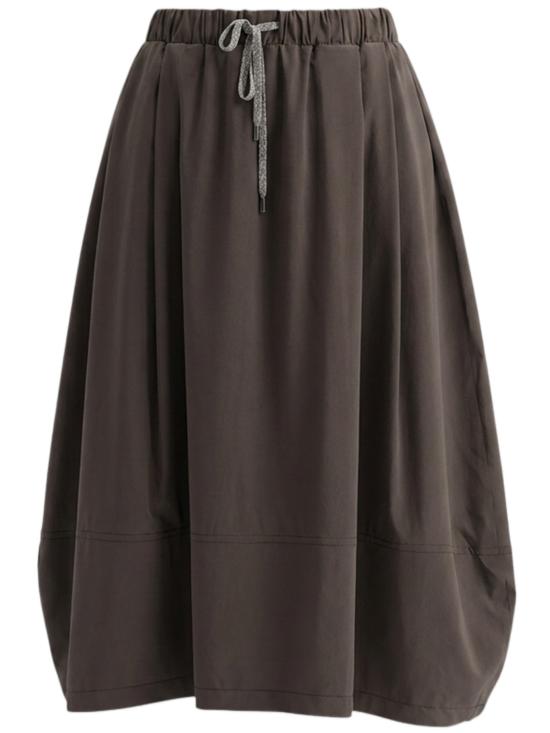 26FW 그랑싸쏘 스커트 7421569363 193 Dark brown