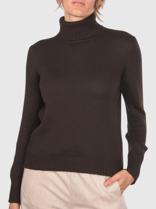 26FW 그랑싸쏘 터틀넥 1320314200 195 Dark brown - GRAN SASSO