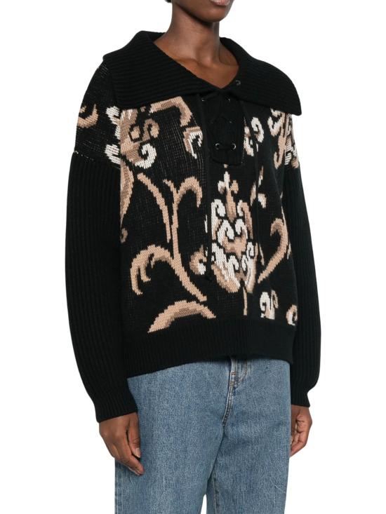 26FW 에트로 스웨터 WRKE0326AQ12U N0000 BLACK - ETRO