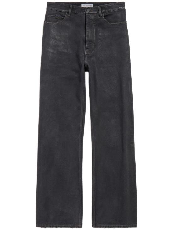 26FW 발렌시아가 스트레이트 팬츠 A0093ZTBP47 8975 BLACK