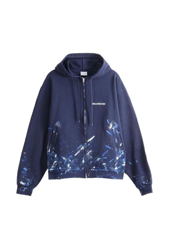 26FW 발렌시아가 스웨터 850338TUVJ6 8065 BLUE