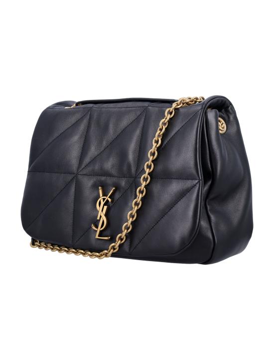 26SS 생로랑 제이미 4.3 미디움 램스킨 809696AAB32 1000 BLACK - SAINT LAURENT