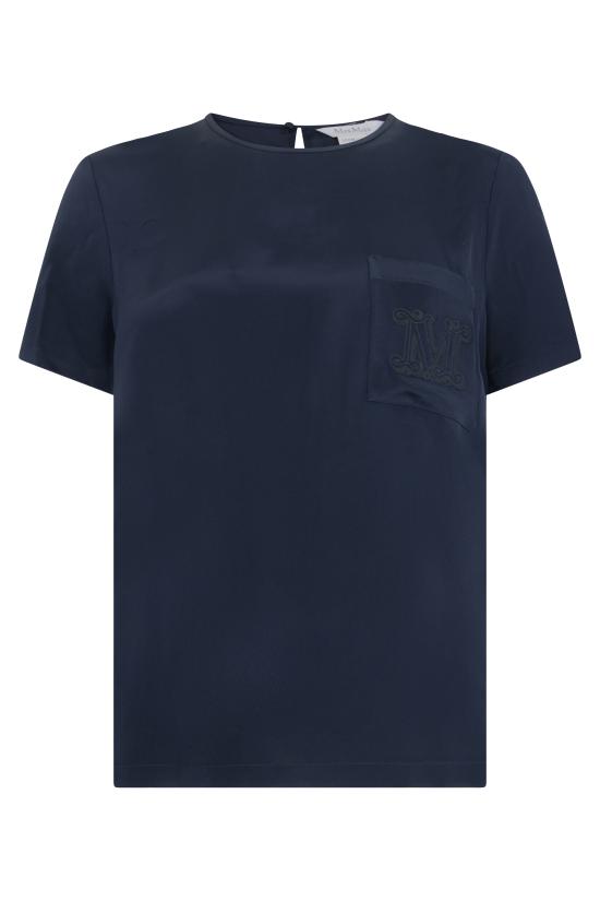 26FW 막스마라 반팔 티셔츠 MXMPAGANO2621116011600003 blue