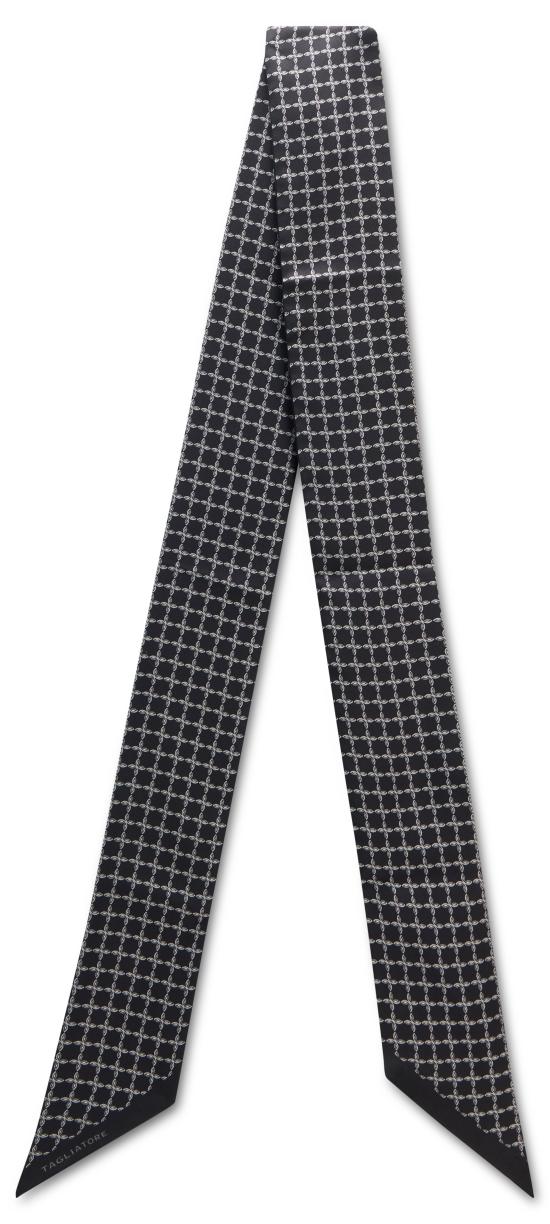26FW 딸리아토레 넥타이 FOULARD8NTI2602BLACK - TAGLIATORE