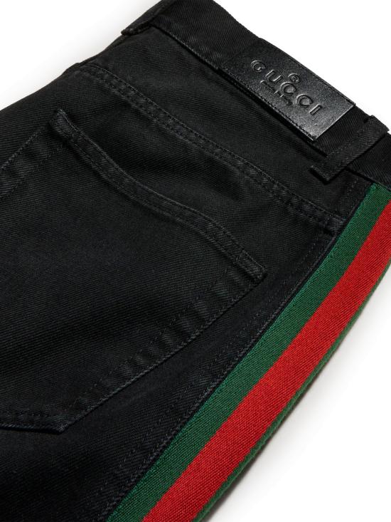 26FW 구찌 스트레이트 팬츠 A002IAXDDIC1000 black - GUCCI