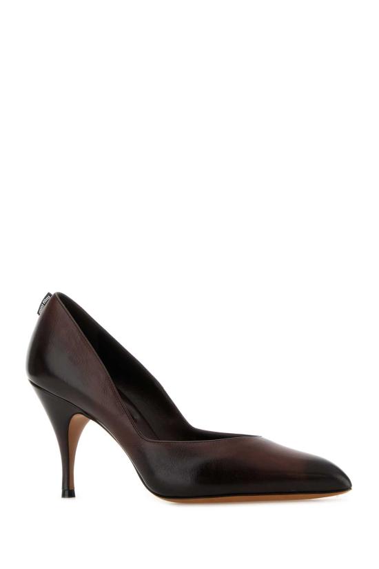 25FW 미우미우 샌들 5I546EFA085537F0003 brown - MIU MIU