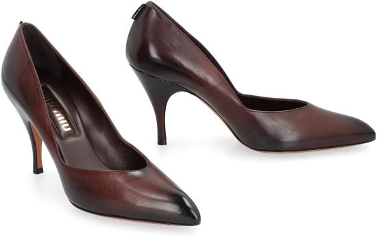 25FW 미우미우 샌들 5I546EFA085537F0003 brown - MIU MIU