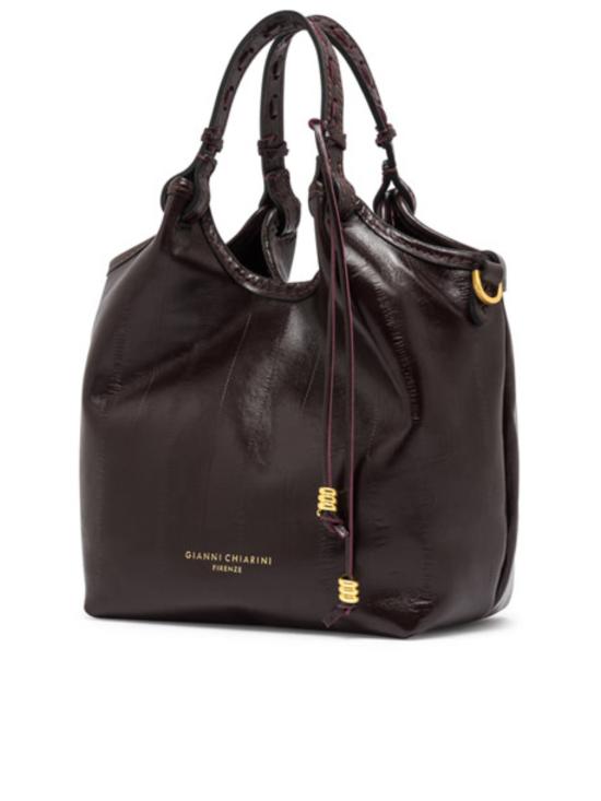 26FW 지아니 끼아리니 토트백 BS12678EELPSLY14601 Red purple or grape - GIANNI CHIARINI
