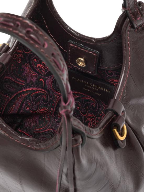 26FW 지아니 끼아리니 토트백 BS12678EELPSLY14601 Red purple or grape - GIANNI CHIARINI