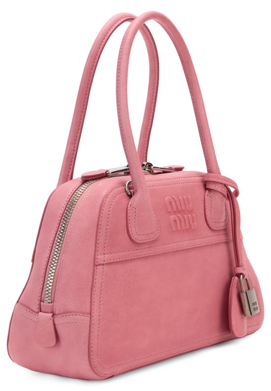 26FW 미우미우 비반트 나파 레더 백 5BB200VOOO2BBLF0638 Pink - MIU MIU