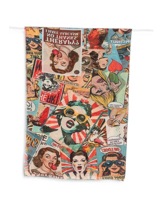 26FW 팔리에로 사르티 머플러/스카프 21523370 MULTICOLOR