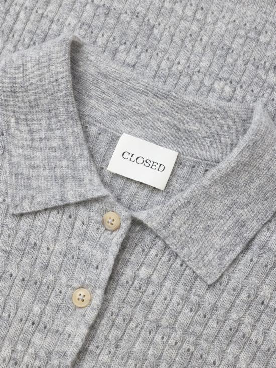 26FW 클로즈드 반팔 티셔츠 C9690993R22127 GREY - CLOSED