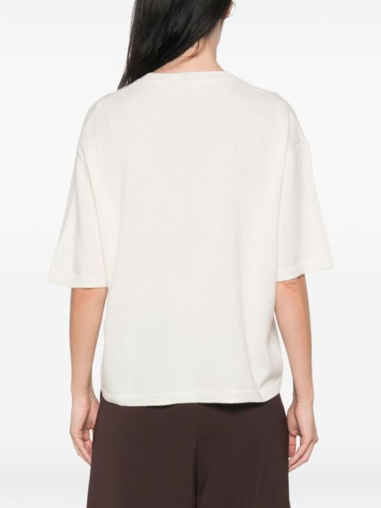 26FW 소프트 고트 반팔 티셔츠 2450110086FEATHERWHITE - SOFT GOAT