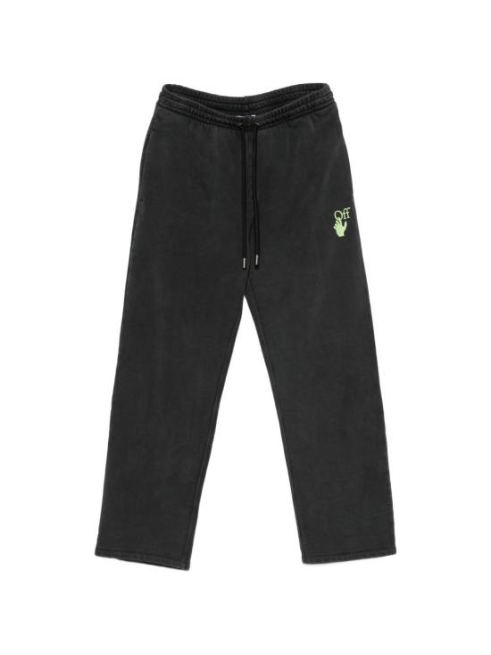 26FW 오프화이트 스트레이트 팬츠 OMCH05AF26FLE00100 BLACK