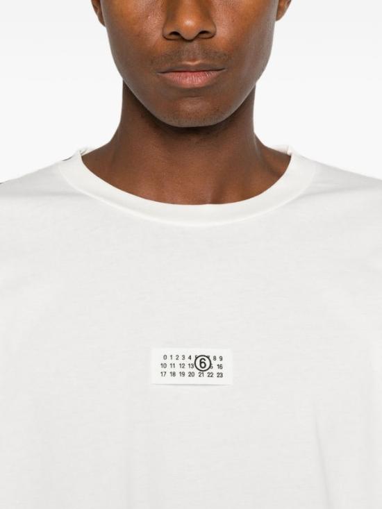 26FW MM6 메종마르지엘라 반팔 티셔츠 SH0NH0028M20258101 WHITE - MM6 MAISON MARGIELA