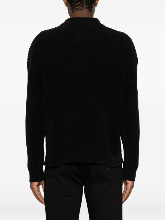 26FW 엠포리오 아르마니 스웨터 EM006450AF29845FC024 BLACK - EMPORIO ARMANI