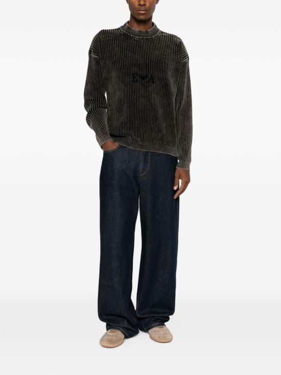 26FW 엠포리오 아르마니 스웨터 EM006450AF29845F6008 BROWN - EMPORIO ARMANI