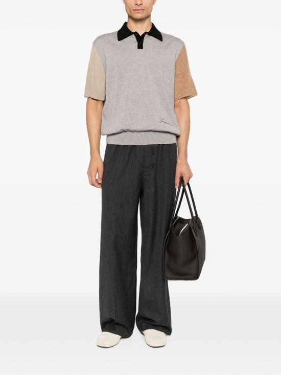 26FW 자크뮈스 스트레이트 팬츠 26HPAM00604AW00 970 DARKGREY - JACQUEMUS