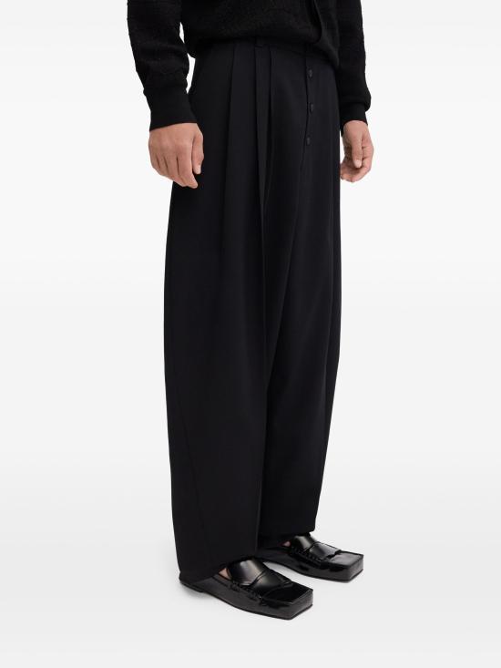 26FW 자크뮈스 스트레이트 팬츠 25EPAM00133AW00 990 BLACK - JACQUEMUS