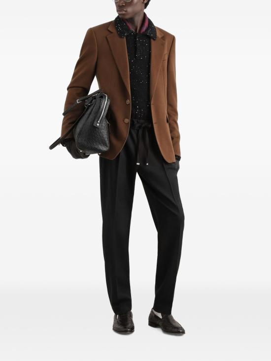 26FW 돌체앤가바나 스트레이트 팬츠 GP26FZFUBG4 N0000 NERO - DOLCE & GABBANA