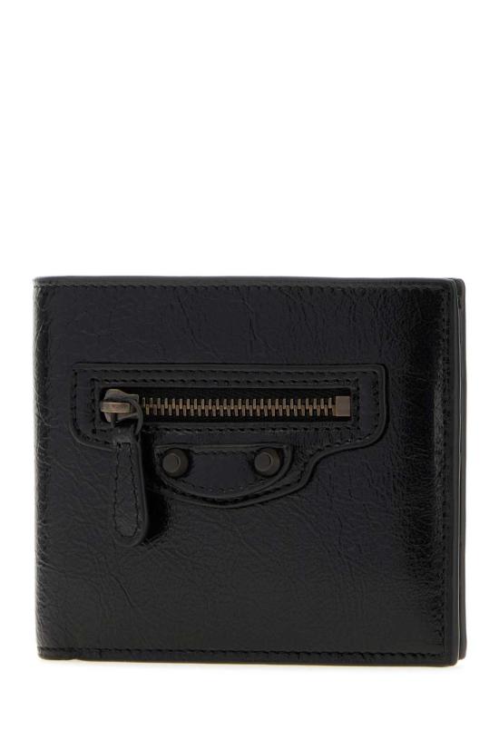 26FW 발렌시아가 르 시티 스퀘어 지갑 8726672ABFY 1000 BLACK - BALENCIAGA