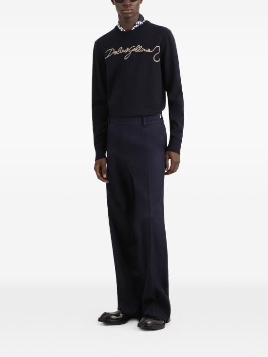 26FW 돌체앤가바나 스웨터 GXX02ZJDVIR B0665 BLUSCURISM - DOLCE & GABBANA