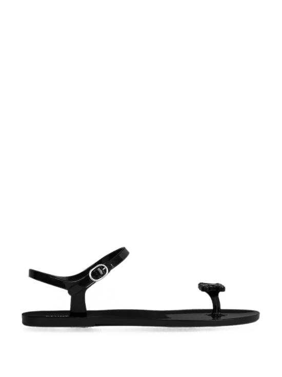 26FW 셀린느 젤리 베이 쥬얼 샌들 366935325C 38NO BLACK - CELINE