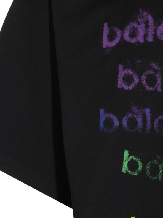 26FW 발렌시아가 반팔 티셔츠 850345TVVK9 1000 BLACK - BALENCIAGA