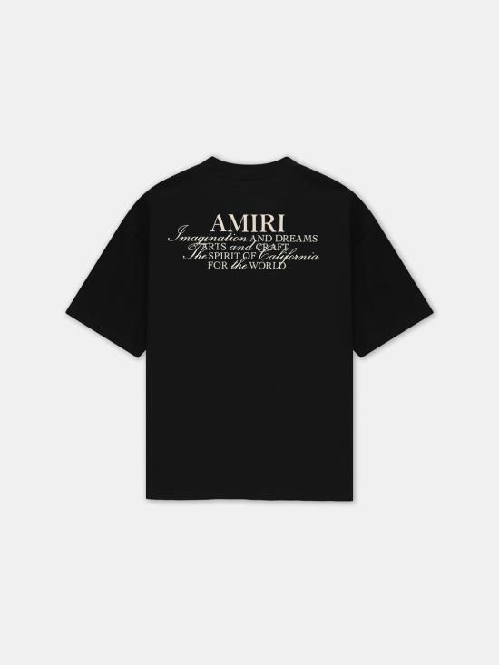 26FW 아미리 반팔 티셔츠 AM326JR020 856 ASHLEYBLUE - AMIRI