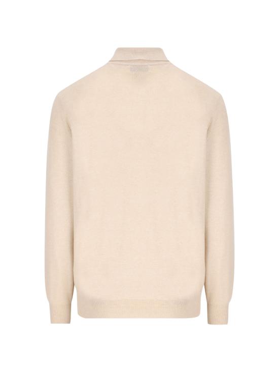 26FW 브루넬로 쿠치넬리 폴로 넥 캐시미어 스웨터 M2200295 CFV79 CHAMPAGNE - BRUNELLO CUCINELLI