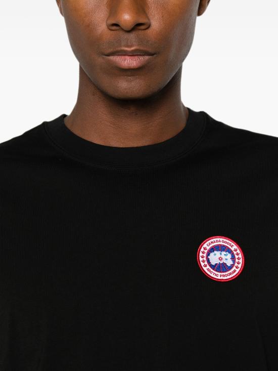 26FW 캐나다구스 반팔 티셔츠 1340M 9061 BLACK - CANADA GOOSE
