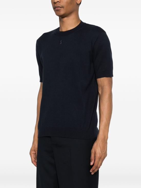 26SS 펜디 코튼 캐시미어 스웨터 FZY443AYYG F0QB0 NAVY - FENDI