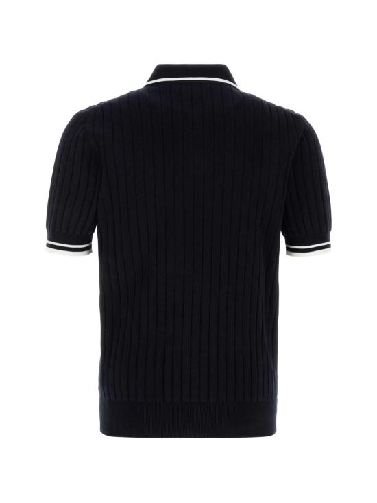 26FW 돌체앤가바나 폴로 티셔츠 GXZCMZJBCK8 B0789 BLUBIANCO - DOLCE & GABBANA