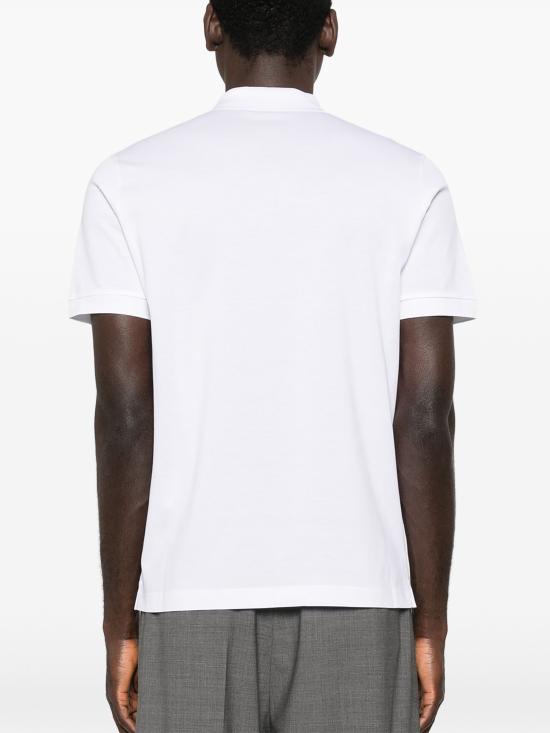 26FW 프라다 로고 모티프 폴로 셔츠 UJN4441867 F0009 BIANCO - PRADA
