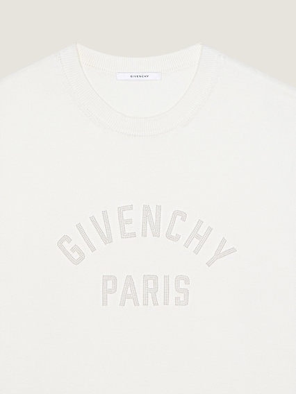 26FW 지방시 반팔 티셔츠 BM71PA4YR8105 IVORY - GIVENCHY