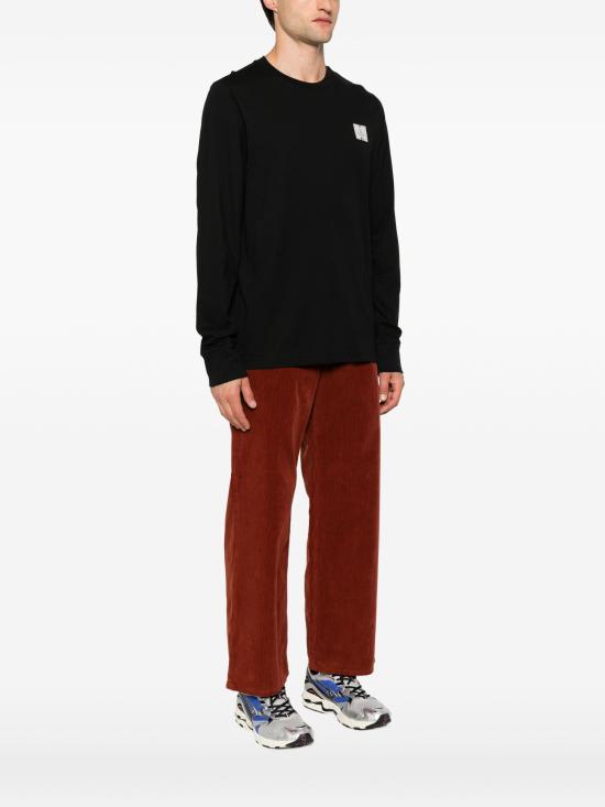 26FW 몽클레어 긴팔 티셔츠 L20918D0001389B8Q 999 BLACK - MONCLER