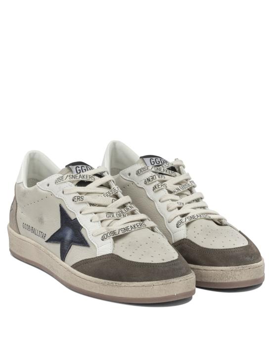 26FW 골든구스 볼 스타 스웨이드 스니커즈 GMF00117F00872283406 BEIGE - GOLDEN GOOSE