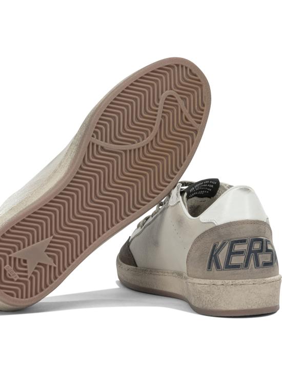 26FW 골든구스 볼 스타 스웨이드 스니커즈 GMF00117F00872283406 BEIGE - GOLDEN GOOSE