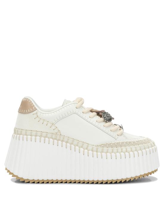 26FW 끌로에 스니커즈 CH26W02I2J120 WHITE