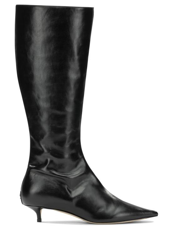 26FW 지미추 부츠 AMISKB35GUVBLACK