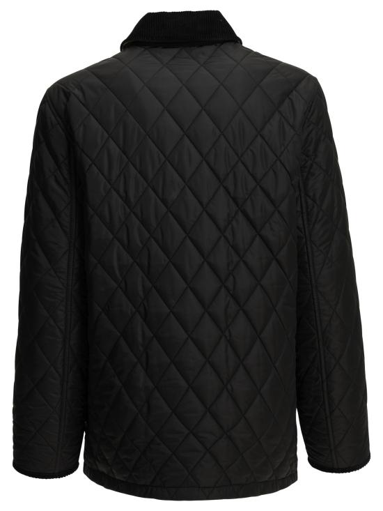 26FW 버버리 퀄티드 나일론 반 자켓 8107463 BLACK - BURBERRY