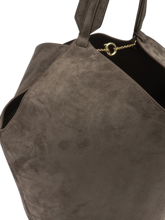 26FW 케이트 스몰 로터스 토트백 H2043726732 BROWN - KHAITE