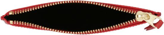  꼼데가르송 클래식 레더 라인 파우치 SA8100PD2 red - COMME DES GARCONS